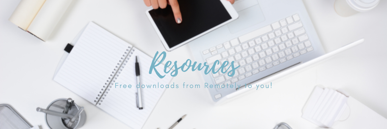 Remotely Free Resources Page Banner Image