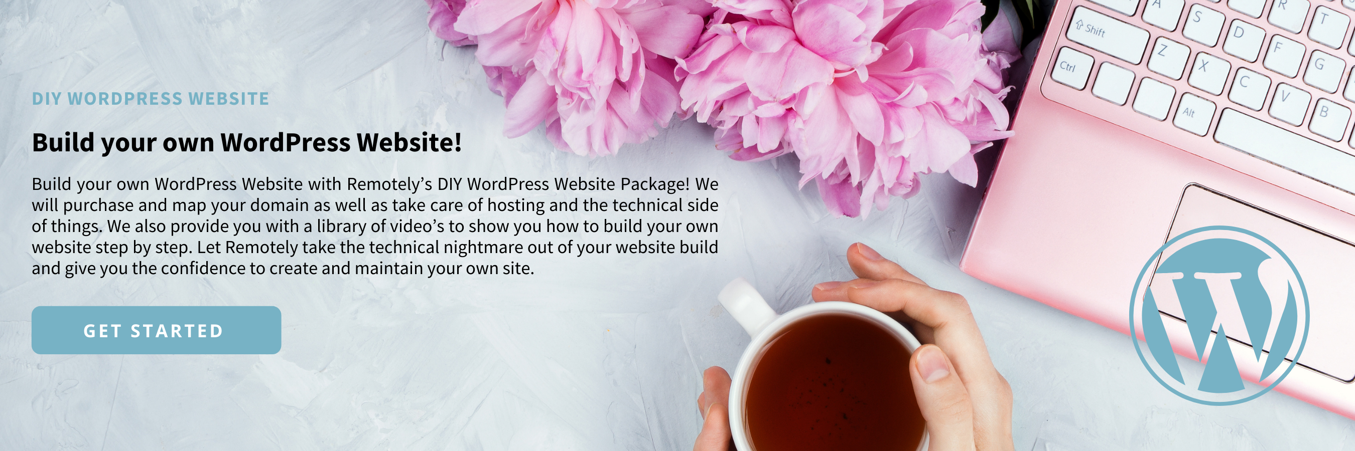Remotely DIY Wordpress Website Packages